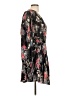 IRO 100% Viscose Floral Black Cocktail Dress Size 22W - photo 4