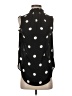 Ann Taylor Polka Dots Black Sleeveless Blouse Size XS - photo 1