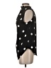 Ann Taylor Polka Dots Black Sleeveless Blouse Size XS - photo 5