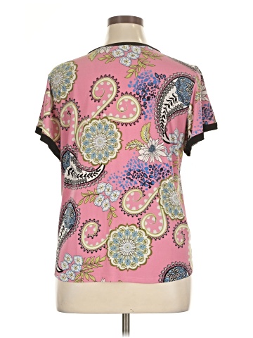 Linda Matthews Short Sleeve Blouse (view 2)