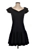 Rebecca Taylor Solid Blue Black Cocktail Dress Size 2 - photo 1