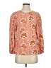 J.Crew Orange 3/4 Sleeve Blouse Size XS - photo 1