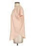 Ann Taylor 100% Polyester Tan Short Sleeve Top Size S - photo 5