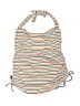Pez D'or Barcelona 100% Polyamide Stripes Tan Swimsuit Top Size M - photo 1