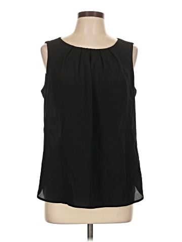 Anne Klein Sleeveless Blouse (view 1)