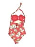 Pez D'Or Floral Pink One Piece Swimsuit Size XL - photo 2