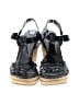 Stuart Weitzman Black Sandals Size 9 - photo 2