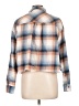 Assorted Brands 100% Cotton Plaid Blue Long Sleeve Button-Down Shirt Size L - photo 2