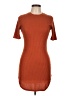 Assorted Brands 100% Rayon Orange Casual Dress Size L - photo 1