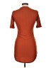 Assorted Brands 100% Rayon Orange Casual Dress Size L - photo 2