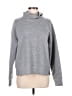 Calia Solid Gray Turtleneck Sweater Size M - photo 1