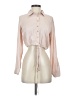 iris Tan Long Sleeve Blouse Size S - photo 1