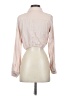 iris Tan Long Sleeve Blouse Size S - photo 2
