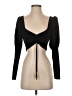 Zara Black Long Sleeve Top Size S - photo 1