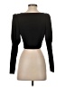 Zara Black Long Sleeve Top Size S - photo 2