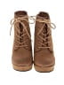 Cathy-Jo 100% Leather Brown Tan Ankle Boots Size 4 - photo 2