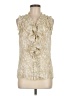 AK Anne Klein 100% Polyester Ivory Sleeveless Blouse Size 6 - photo 1