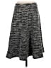 Talbots Chevron-herringbone Gray Casual Skirt Size 4 - photo 2
