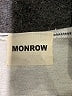 Monrow Silver Zip Up Hoodie Size XS - photo 7