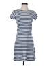 Sail to Sable Stripes Gray Casual Dress Size XS - photo 1