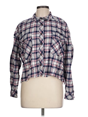 BDG Long Sleeve Button-Down Shirt (view 1)