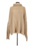 LBLC The Label 100% Acrylic Tan Turtleneck Sweater Size L - photo 1