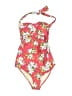 Pez D'Or Floral Pink One Piece Swimsuit Size S - photo 1