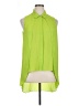 New Directions 100% Polyester Green Sleeveless Blouse Size XL - photo 1