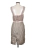 Ann Taylor LOFT 100% Polyester Gray Cocktail Dress Size 4 - photo 2
