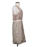 Ann Taylor LOFT 100% Polyester Gray Cocktail Dress Size 4 - photo 4
