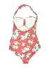 Pez D'Or Floral Pink One Piece Swimsuit Size XL - photo 2