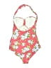 Pez D'Or Floral Pink One Piece Swimsuit Size XL - photo 2