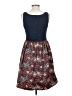 Weston Paisley Blue Casual Dress Size 4 - photo 2