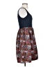 Weston Paisley Blue Casual Dress Size 4 - photo 4