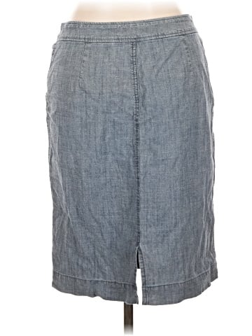 Coldwater Creek Denim Skirt (view 2)
