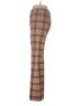 CALISTA Plaid Brown Dress Pants Size L - photo 5