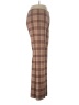 CALISTA Plaid Brown Dress Pants Size L - photo 4