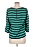 Vince Camuto Teal Green 3/4 Sleeve Top Size 8 - photo 2