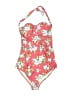 Pez D'Or Floral Pink One Piece Swimsuit Size XL - photo 1
