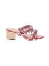 Schutz Pink Sandals Size 5 - photo 1