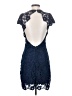 Lulus 100% Polyester Blue Cocktail Dress Size S - photo 2