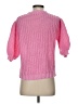 Unbranded 100% Polyester Pink Pullover Sweater Size S - photo 2