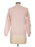 Pure Collection 100% Cashmere Stars Pink Cashmere Pullover Sweater Size 8 - 10 - photo 2