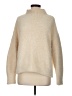 Rachel Zoe Solid Ivory Turtleneck Sweater Size M - photo 1