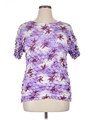f.c Short Sleeve Blouse (view 1)