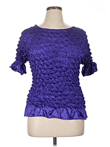 f.c Short Sleeve Blouse (view 1)