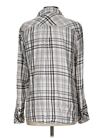 White House Black Market Long Sleeve Button-Down Shirt (view 2)