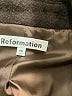 Reformation Gray Coat Size XS - photo 6