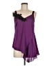 Express 100% Polyester Purple Sleeveless Blouse Size M - photo 1