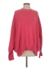 Poof! Solid Pink Pullover Sweater Size S - photo 1
